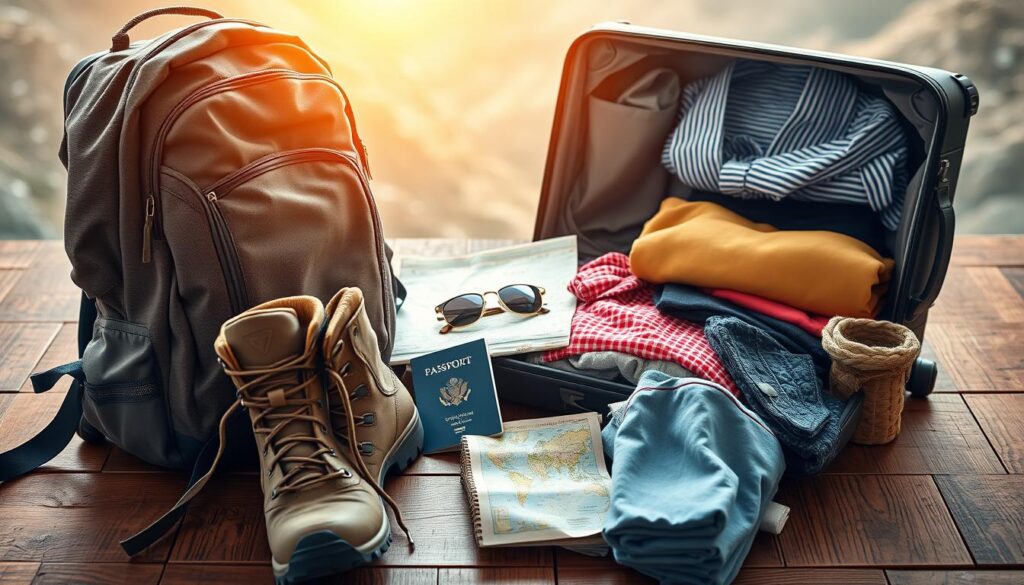solo travel packing